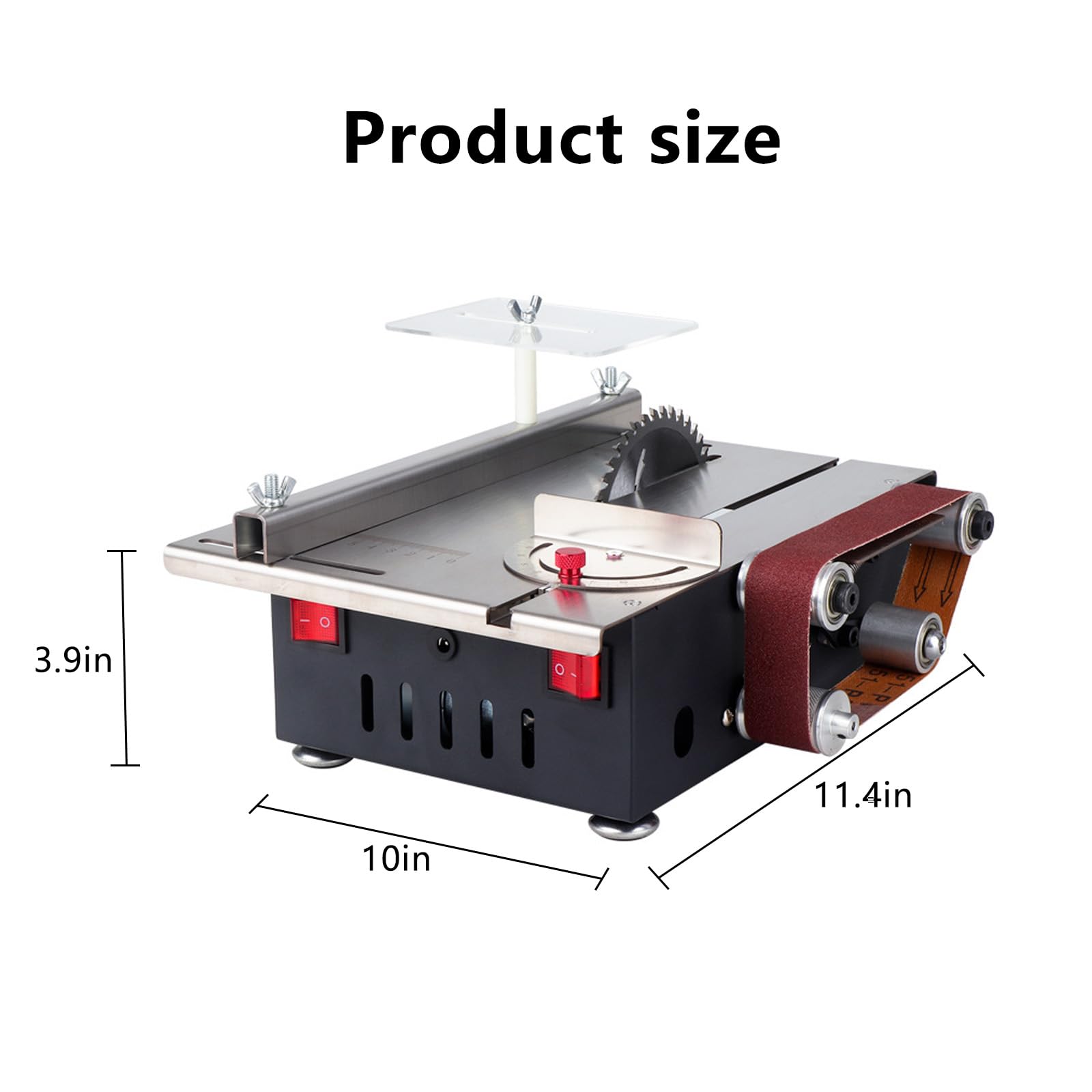 Mini Piła Stołowa Polerka Lapidarna Do Kamienia,Tokarka Stołowa 200 W Piła Do Kamienia Lapidarna Polerka Bufor,Mini Piła Stołowa Polerka Do Wyrobu Biżuterii Do Cięcia,Szlifowania,Grawerowania