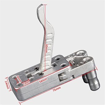 Slingshot Release Device Stainless Steel Release Device DIY Slingshot Accessories Catapult Trigger Shooting Fish Dash Fish Wheel Accessories Silver