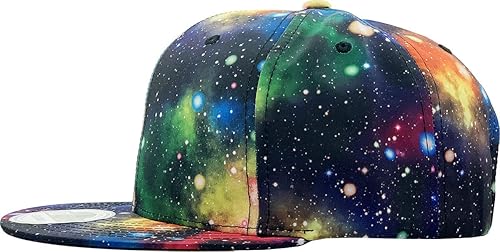 Miniatura 3 de Galaxy Leaf Hologram Floral Aztec - Gorra con detalle de estampado floral, estilo béisbol