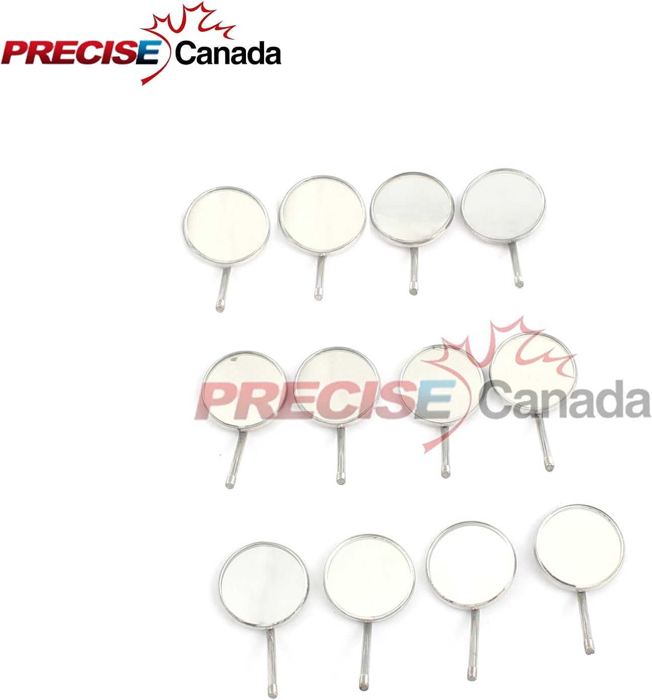 Dental Mouth Mirrors Size #5 Cone Socket Dental Instruments Pack of 12 New