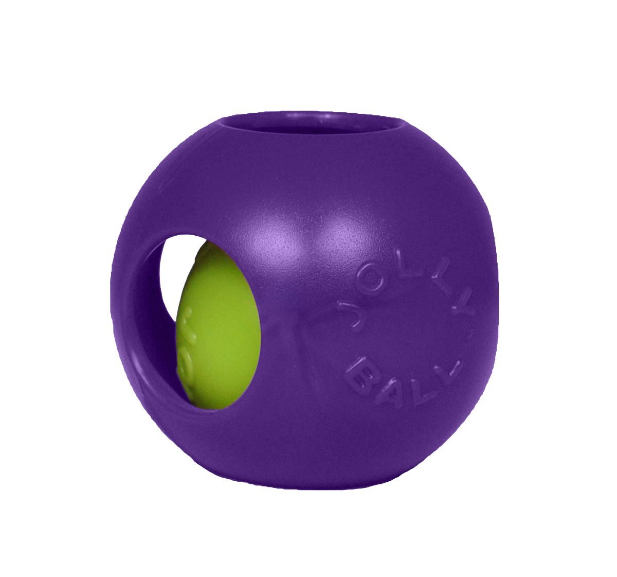 jolly pets teaser ball dog toy, extra large/10 inches, purple, x - large/10 inches (1510 pr)