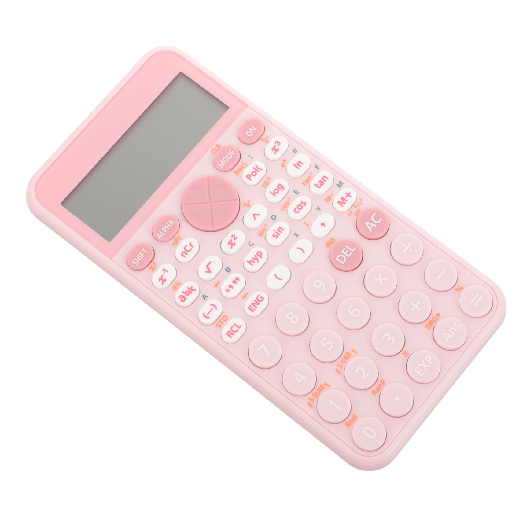 EXCEART 3pièces Calculatrice Scientifique Portable Rose pour Étudiants Fonctionnalités Avancées pour Mathématiques Et Comptabilité Écran LCD Format Idéale pour École Et Bureau