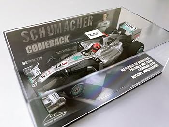 Amazon.co.jp: Michael Schumacher Mini Champs 1 43 Mercedes GP