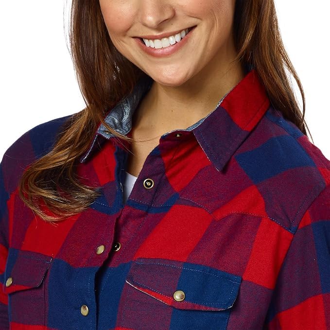 Image of Jachs Girlfriend Ladies' Flannel Shirt