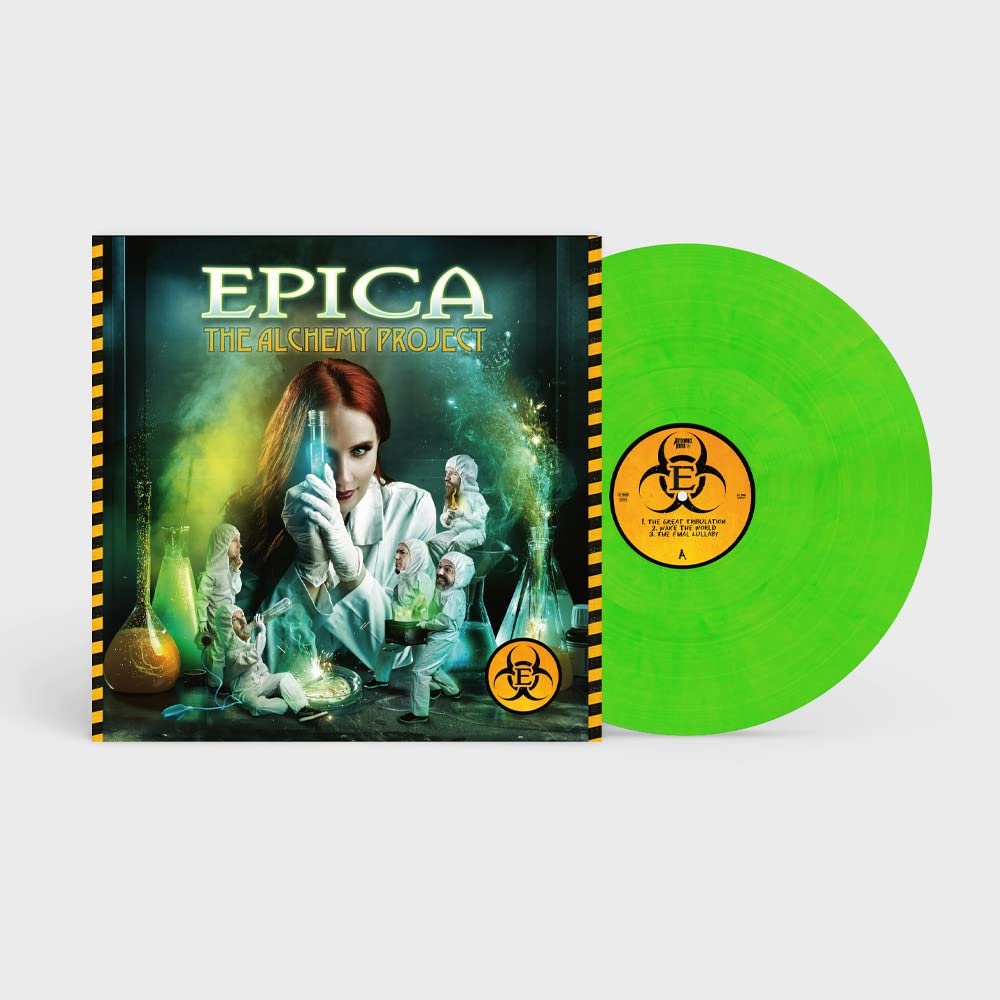 Epica The Alchemy Project(toxic Green Marbled Vinyl) LP New 4251981702353