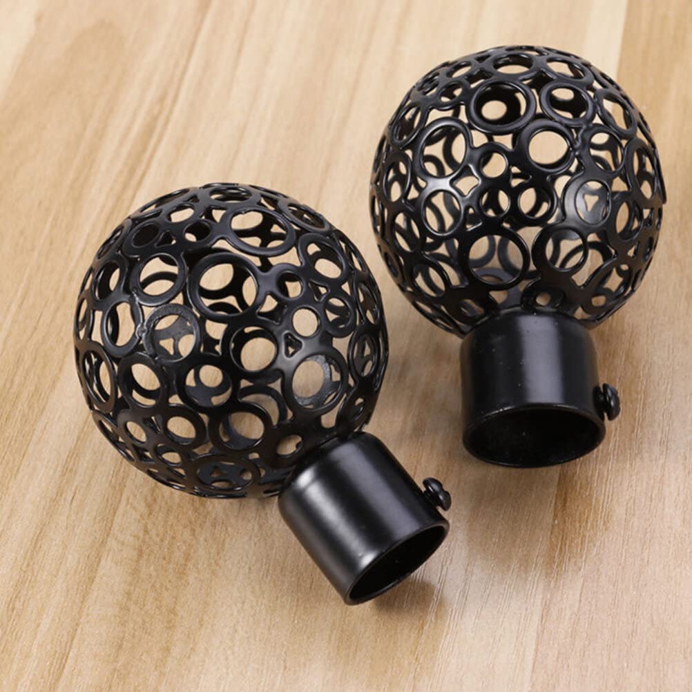 Lot de 16 embouts creux pour tringle à rideaux