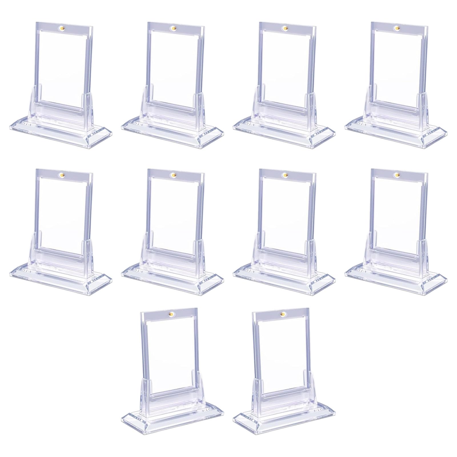 Porte-Cartes en Plastique Compact avec Fermeture magnétique et pour Un Affichage Facile