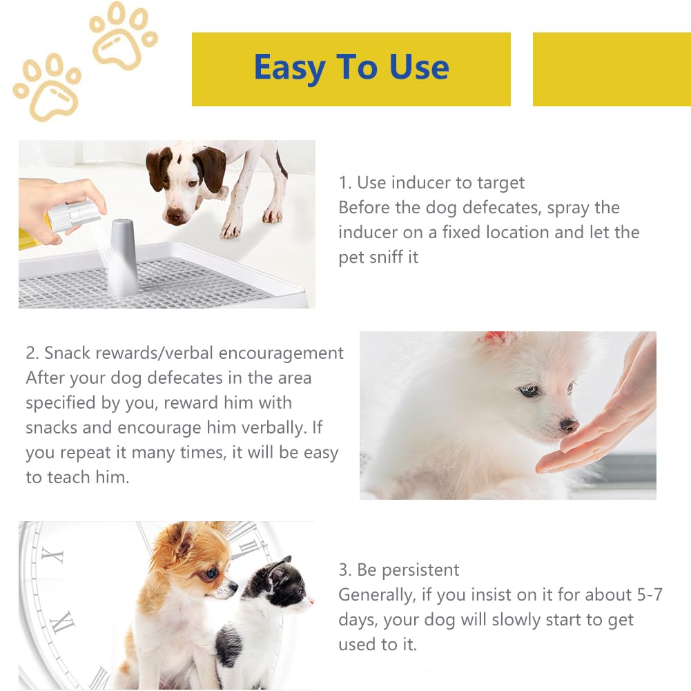 Anti Marquage Urinaire Chat Chien,Spray Anti Piss Chiens et Chats,Spray Éducateur Anti Urine Chien Chat,Spray D'entraînement pour Chien,Dressage Anti Pipi,Usage Intérieur Extérieur