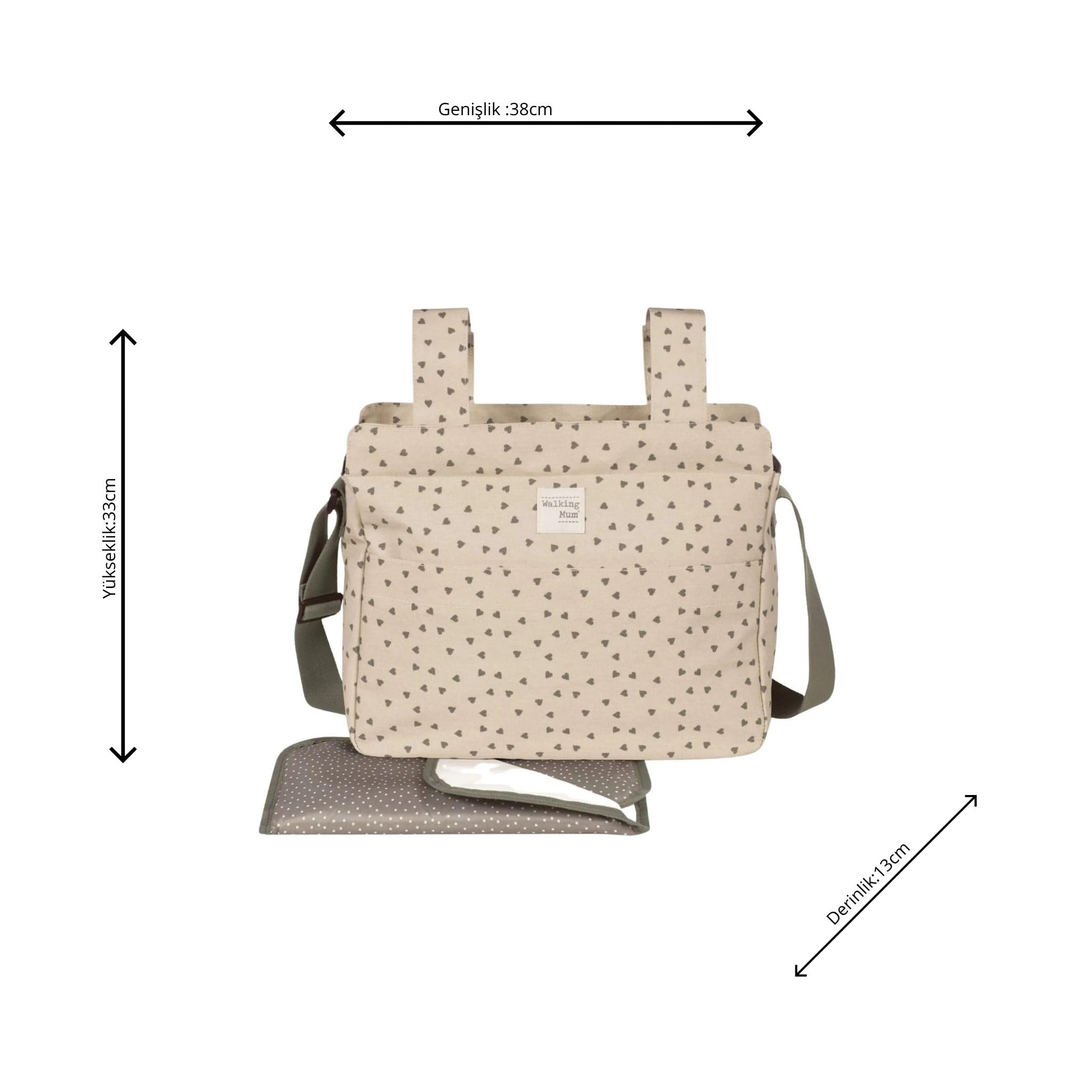 Bolso canastilla Topito Poppy de Walking Mum