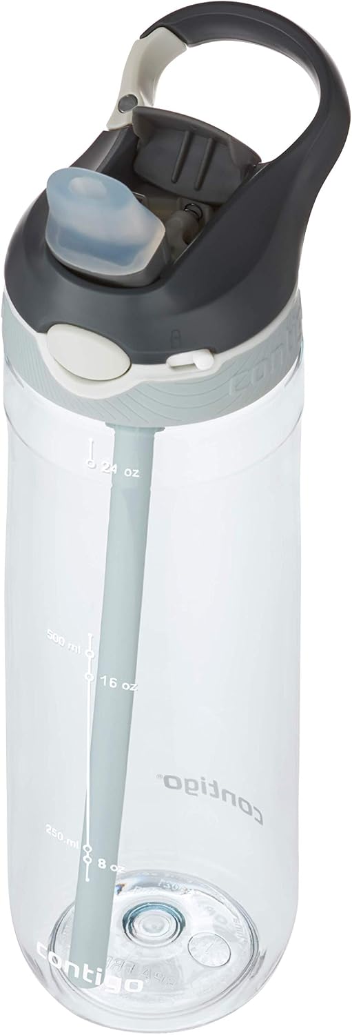 Contigo Ashland Autospout Water Bottle with Flip Straw, Large BPA Free Drinking Bottle, Sports Flask, Leakproof Gym Bottle - Image 5