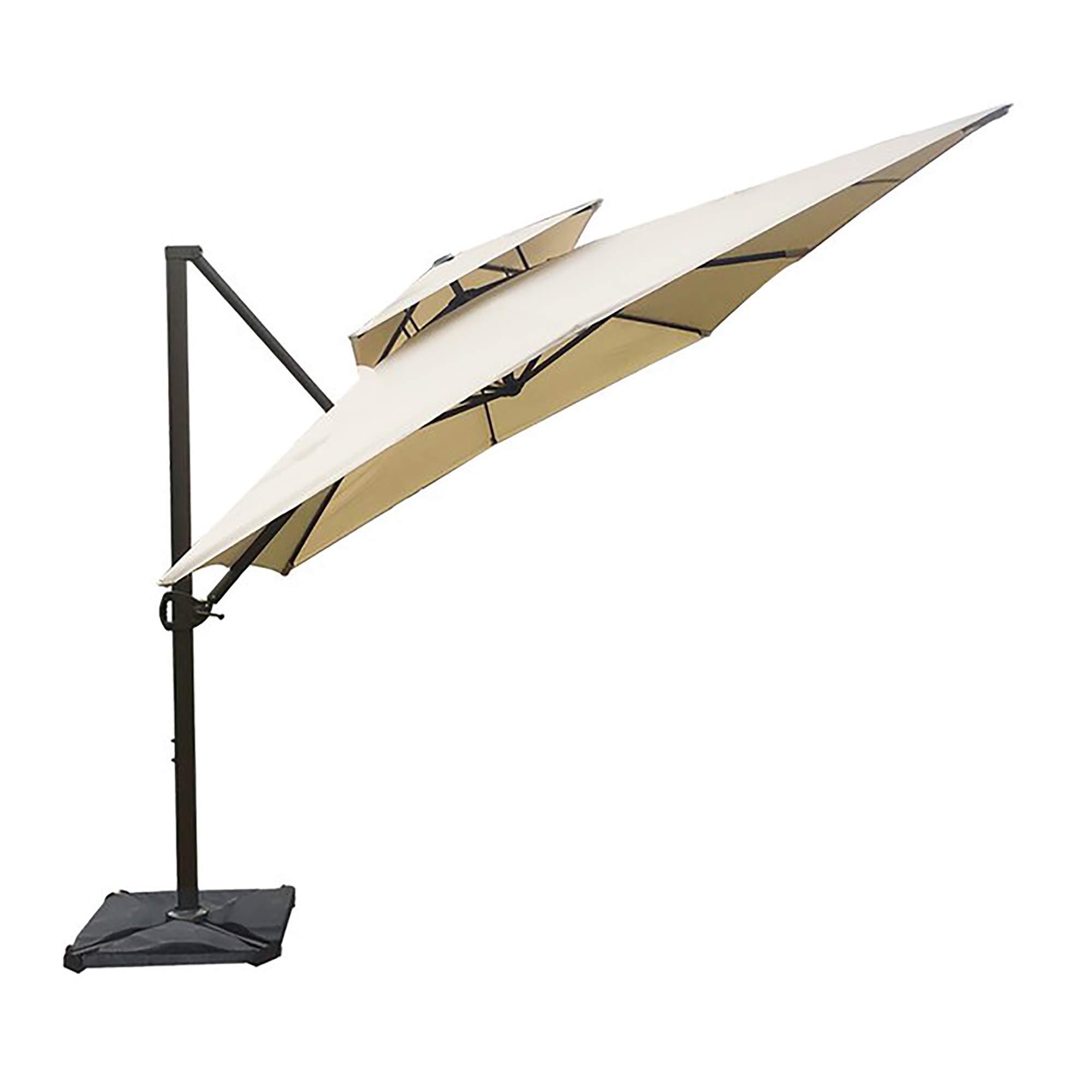 abba patio rectangular offset cantilever umbrella outdoor patio hanging umbrella Amazon.com: Abba Patio: Offset Cantilever Umbrella