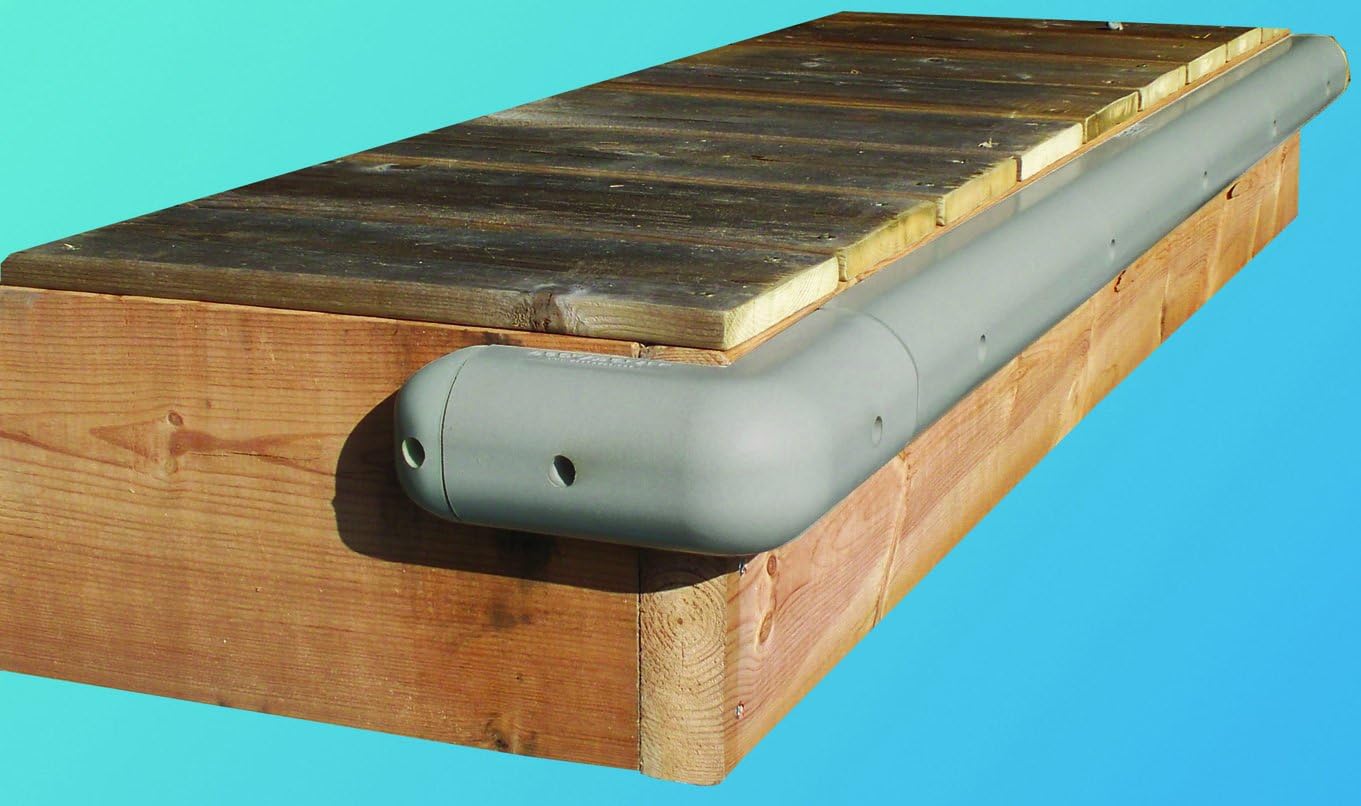 Dock Edge + DocKushion Premium Foam Dock Bumper, Putty, Small/9