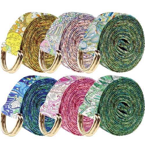 6 Packs Yoga Strap for Stretching Yoga Belt Adjustable Straps for Non Elastic Stretching Strap Exercise Straps for Pilates 1 6 Packs Yoga Strap for Stretching Yoga Belt Adjustable Straps for Non Elastic Stretching Strap Exercise Straps for Pilates