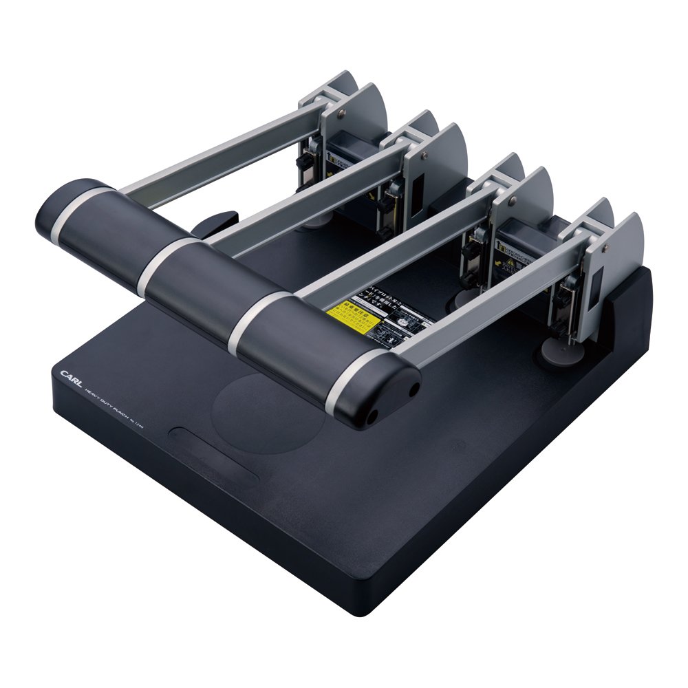Karl Office Machine, Drilling Punch, Strong, 4 Holes, 165 Sheets No. 124N