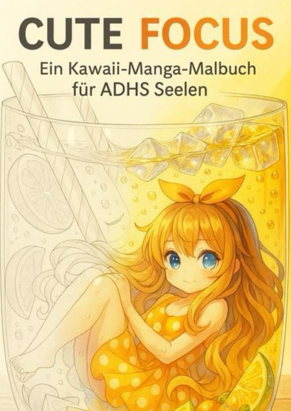 Cute Focus: Ein Kawaii Manga Malbuch für ADHS Seelen