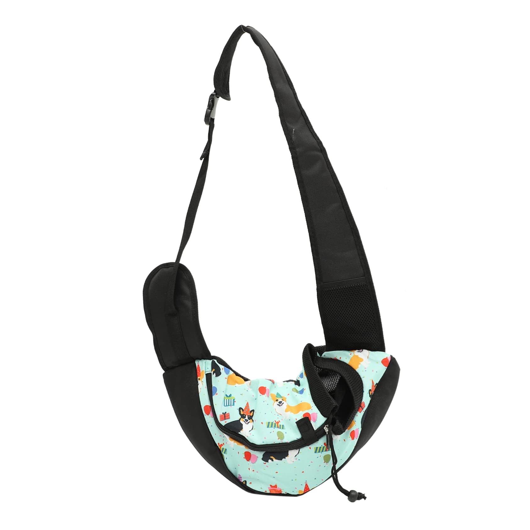 Bolso crossbody para mascotas TOYANDONA: pasea cómodo con tu cachorro siempre ventilado
