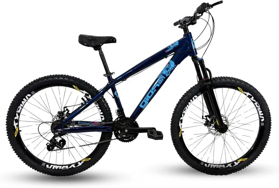 Bicicleta Gios 26 Shimano 21v Frx Evo 4trix Freio Disco Azul