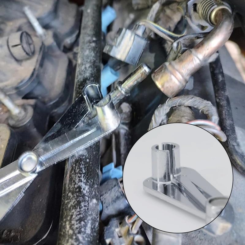 Multi-Purpose Removal Wrench for Auto Fuel Pipe & Air Conditioning Line - Fuel Pipe Disconnect Spring Release Tool