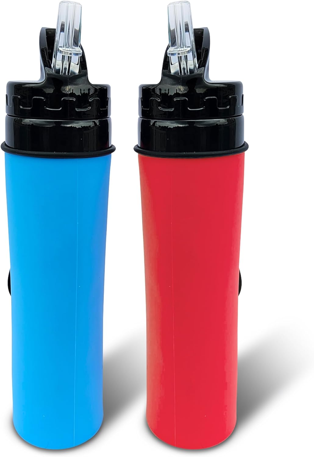 3KBROS Collapsible Water Bottles 2 Pack Travel Water