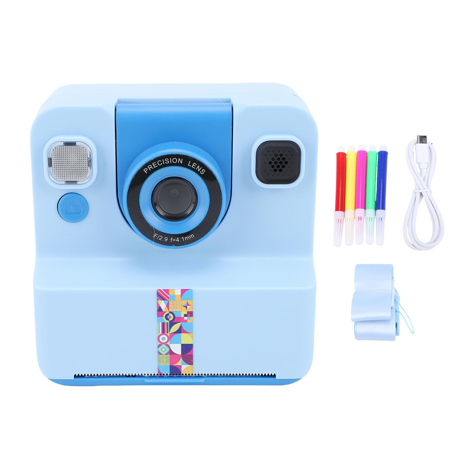 Topiky Cámara Instantánea 1080P para Niños, Pantalla de 2,4 Pulgadas,