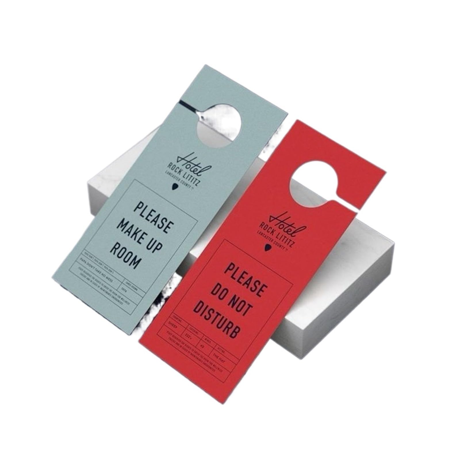 ZRHWSPD PVC Door Knob Hangers Door Hanger Knob Hanging Flyer for Business or Daily Life