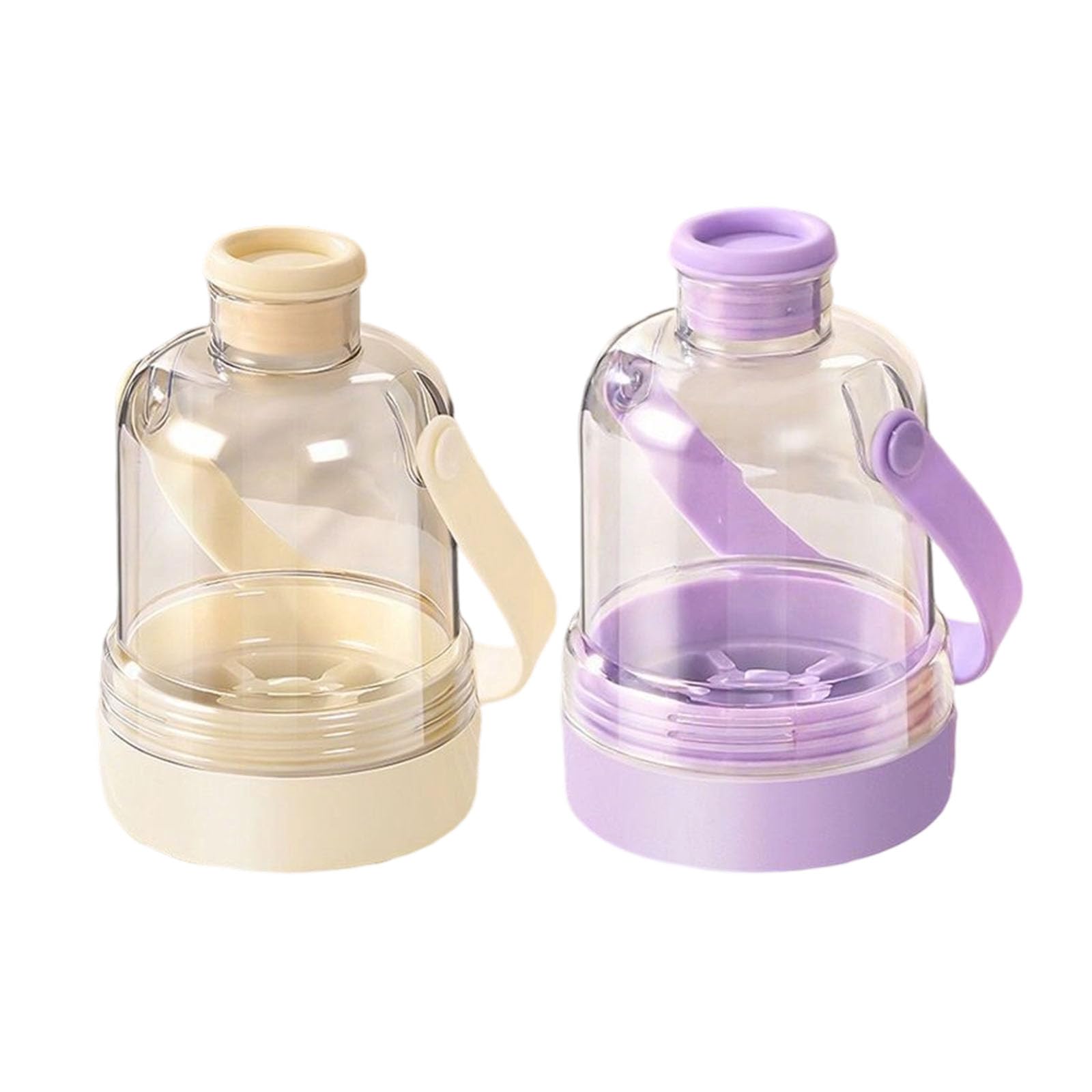 NMFLAB Sturdy Safe Mixing Container with Removable Chilled Water Section Perfect for Preparing Drinks At Home or While Traveling Outdoor Camping Drink Container