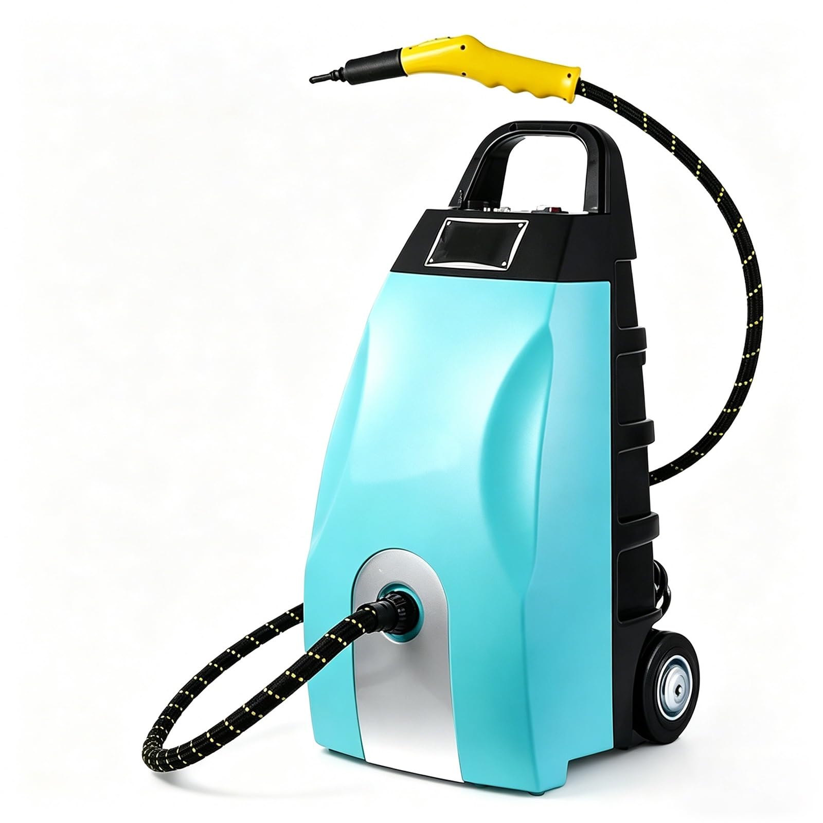 Pulitore A Vapore Commerciale Professionale 3000w, Generatore Di Vapore Robusto Con Serbatoio 3,5l Blocco Di Sicurezza Riscaldamento Rapido In 20s Per Cucine Ristoranti Car Detailing(Blue)