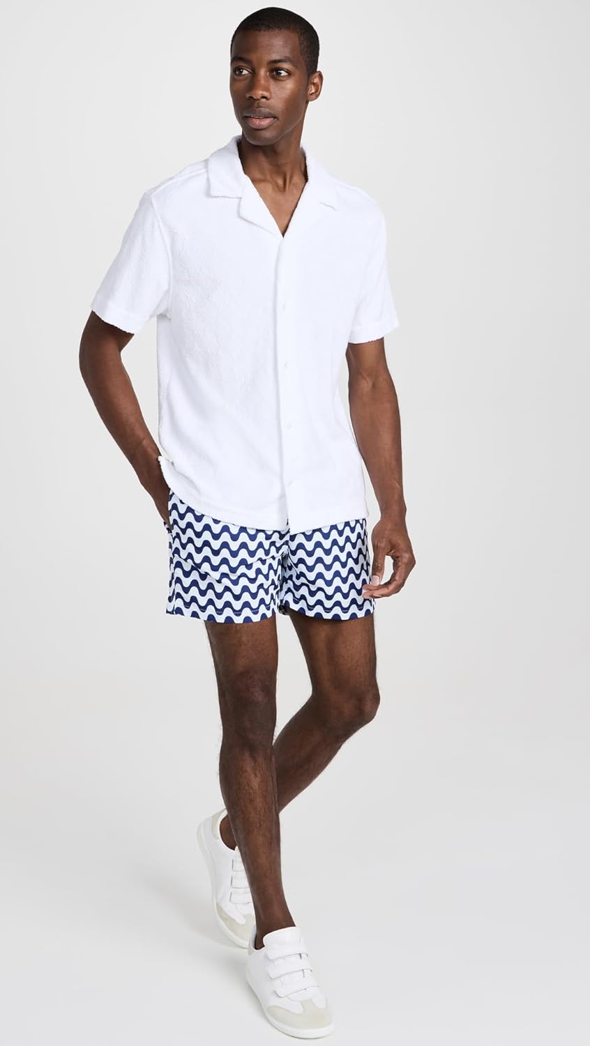 Frescobol Carioca Men's Sport Shorts Copacabana 4.25" - Image 5