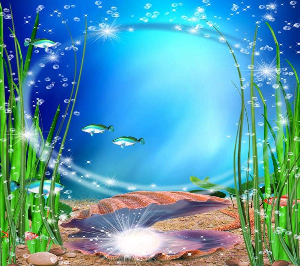 Piso De Papel Tapiz 3D Baño Exquisito Ocean World 3D Piso Papel Tapiz Impermeable Para Pared De Baño,200 * 140Cm
