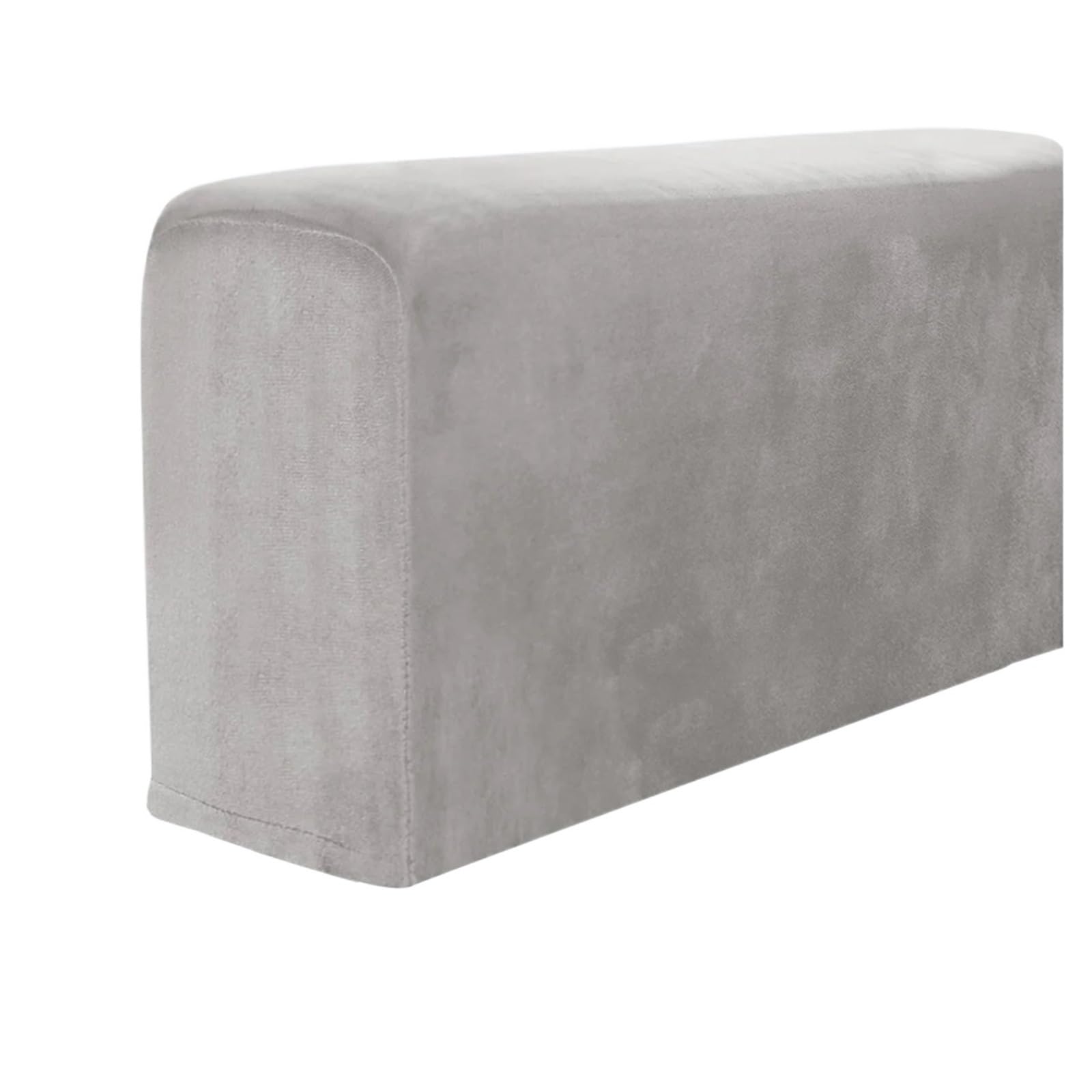 Zovloer Arm Chair Covers 6pcs Sofa Armrest Protector Universal Armchair Covers Non-Slip Soft Warm Couch Arm Rest Thickened Furniture For Recliner Armchairs Sofas Couch(Light gray)