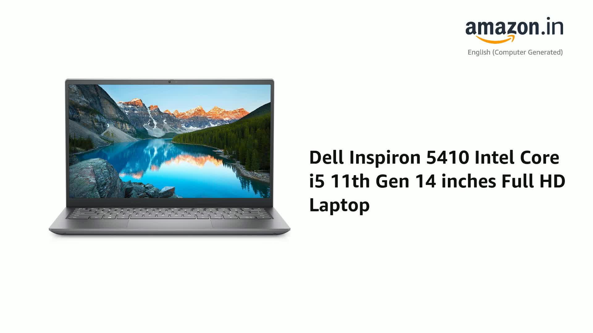 Dell Inspiron 5410 Intel Core i5 11th Gen 14 inches Full HD Laptop