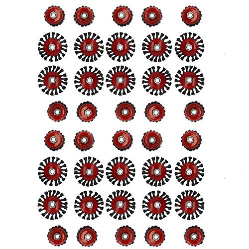 Peinture brosse dépose fil torsadé conique meuleuse d'angle 4-1/2 ponçage
