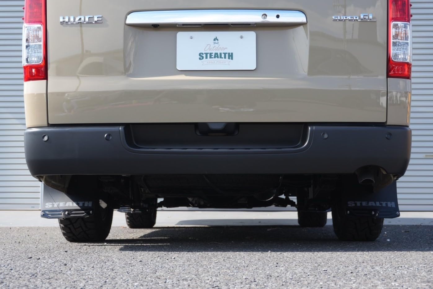 Amazon | STEALTH（ステルス） ハイエース200系 マッドフラップ
