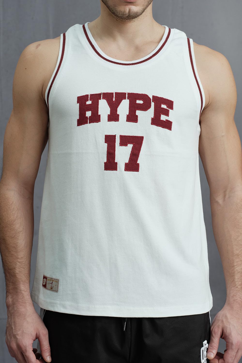 BONKERS Hype 17 White Tank S 2