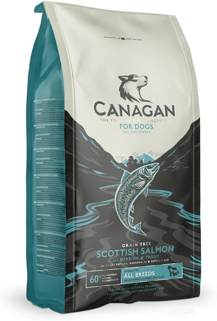 Grain Free Scottish Salmon Dog Food 12kg