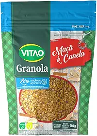 Vitao Granola Zero Açúcar Maça E Canela 250G