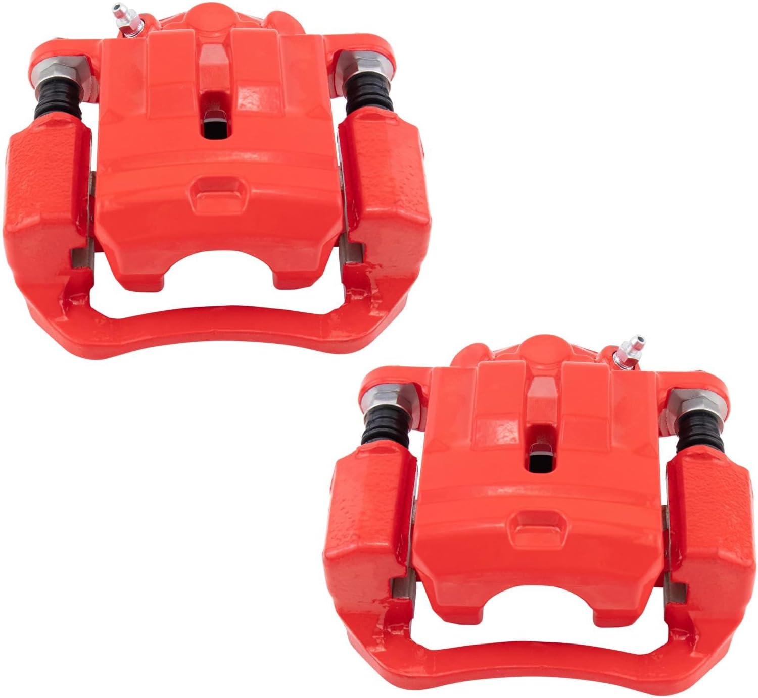 TRQ Performance Rear Performance Brake Caliper Set Compatible with 2013-2016 Scion FR-S 2013-2019 Subaru BRZ 2014-2018 Forester 2010-2014 Legacy Outback 2017-2019 Toyota 86