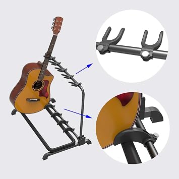 GUITTO Multi Guitar Rack Stand GGS-07 GGS-11 Accessories Guitar Hook & Separation hook