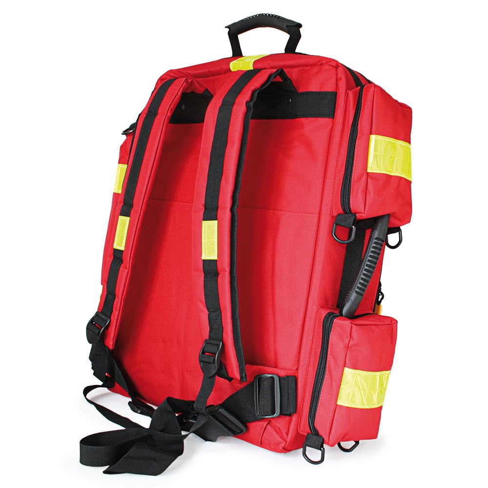 Notfallrucksack PROFI RED - Extensive XL inkl. Modultaschen - LEER rot