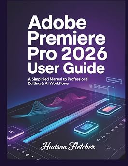 Adobe Premiere Pro 2026 User Guide for Beginners A Simplified Manual to Professional Editing & AI Workflows Edit Like a Pro