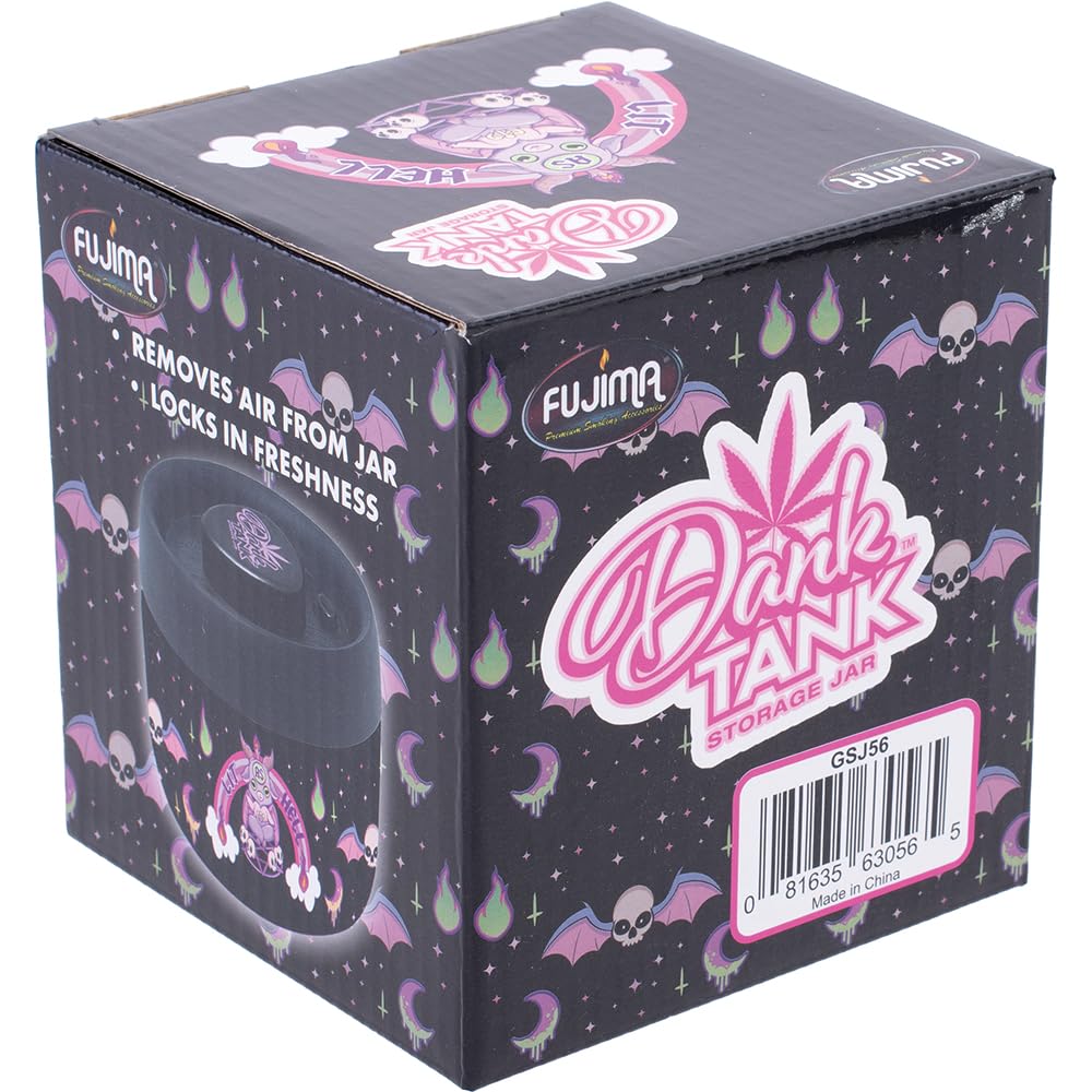 Amazon.com: Fujima 4.25in Lit Ultra Dank Tank Vacuum Jar – 400ml