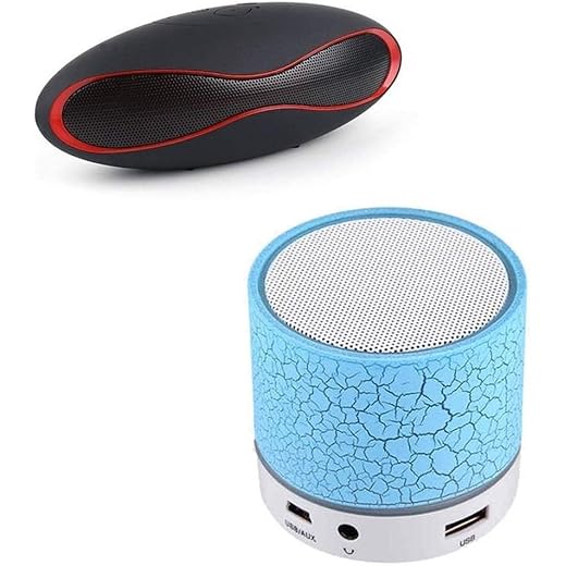 Drumstone Bluetooth Speaker with LED Light