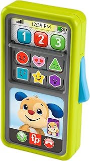 Fisher-price brinquedo telefone deluxe de aprendizagem verde