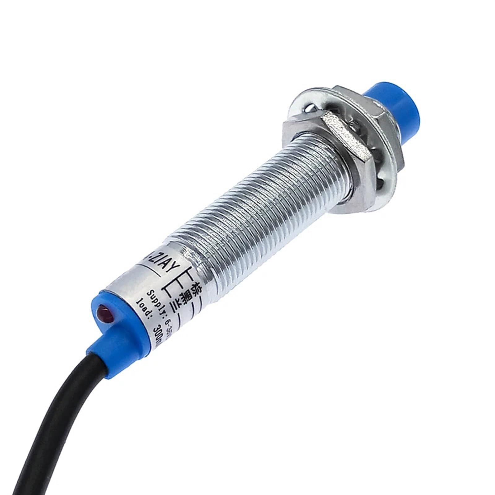 10PCS LJ12A3-4 BX/BY/AX/AY J-DZ/Ez Interruttore di prossimità induttivo LJ12A3-2 BX NPN PNP Sensore No NC DC5~36V 4mm Distanza di rilevamento (Color : LJ12A3-2-Z-AY)