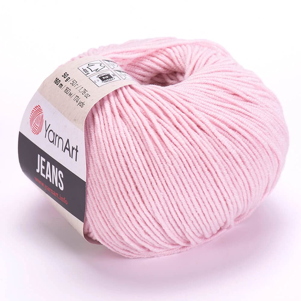 YarnArt Jeans Yarn 4-Pack - Sport Weight Cotton Acrylic Blend For Knitting & Crochet Projects
