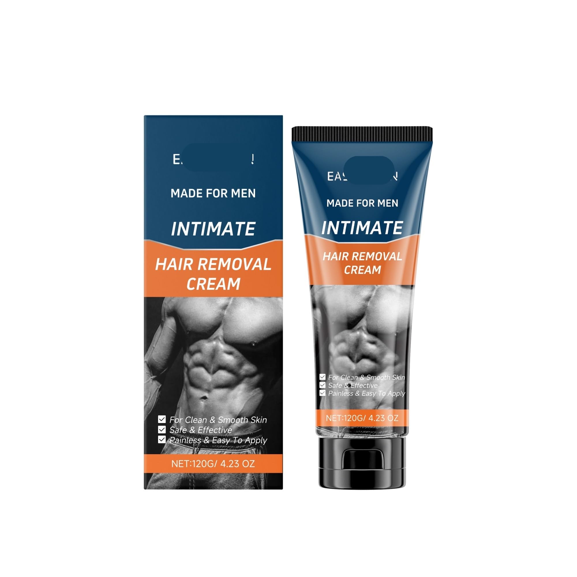 Crème dépilatoire hommes pour corps et aisselles (lot de 2 flacons)