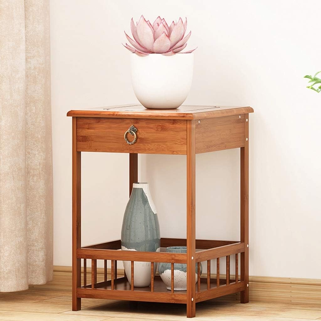 ESSBAG Plant Stand, Flower Stand Mini MultiFunction Bedside Table