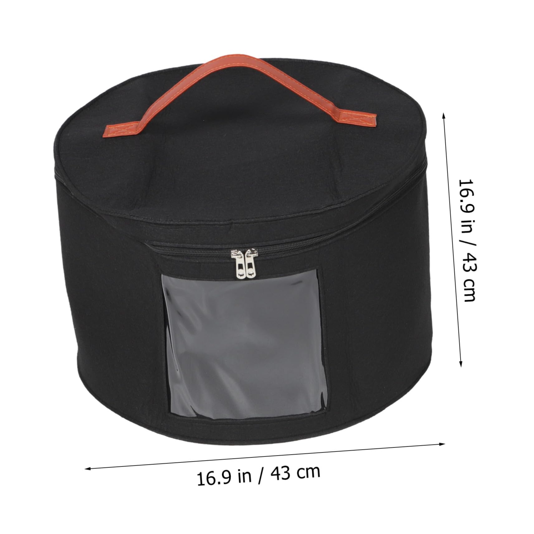 Hutbox aus Filz Faltbarer Hutschachtel Organizer Reißfest Platzsparend Vielseitige Aufbewahrung für Hüte Socken Reise Praktische Transportbox für Damen und Herren