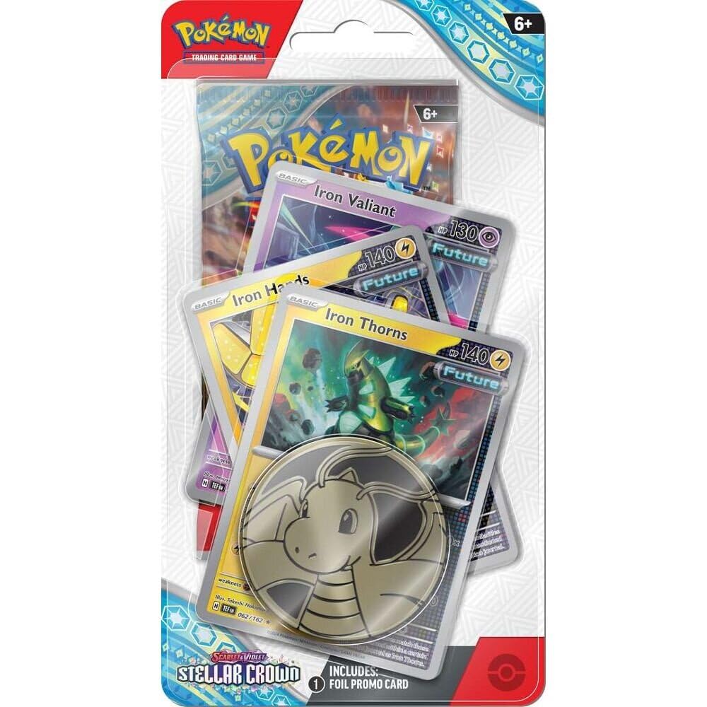 Pokemon TGC Stellar Crown Checklane 7 Blister Pack