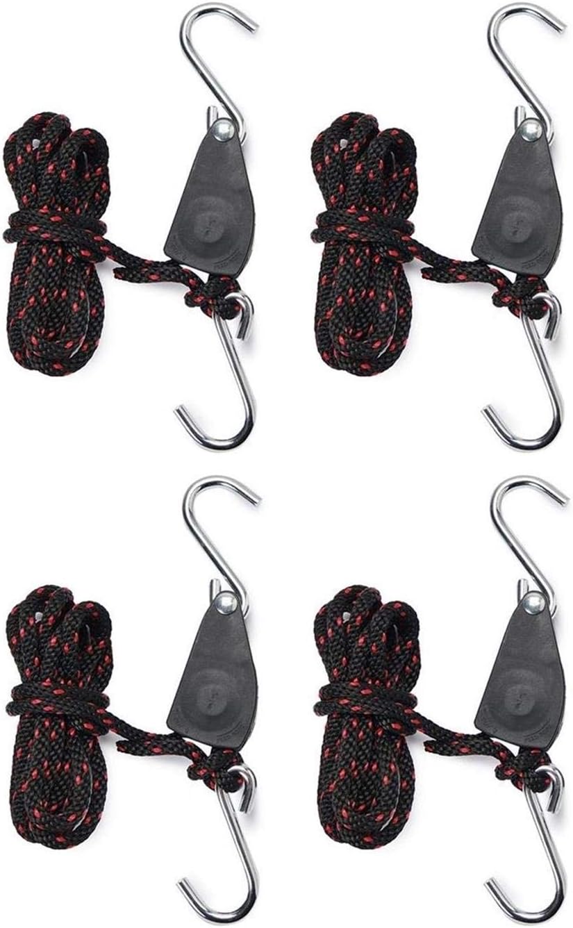 Hyindoor 2 Pair Grow Light Rope Hangers Heavy Duty